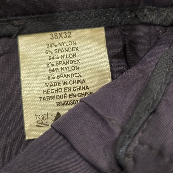 Men's LB Tech hiking pants in Navy blue and Brown - Picture 9 of 15